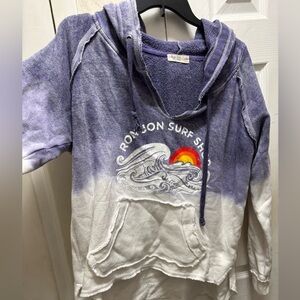 Ron Jon Purple and White Surf Shop Hoodie